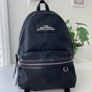 Marc Jacobs Black Fabric Backpack
